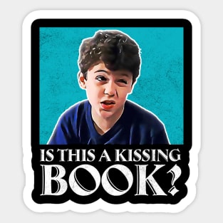 Is this a kissing book? Sticker
